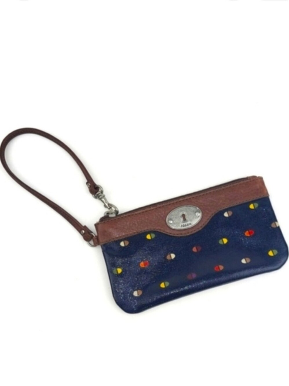 Fossil Keyper Canvas Wristlet Wallet
